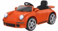 Auto elettrica Porsche Ruf Ctr2017 12V 4,5Ah Litio RC (103x55cm) ESPIDKO Rosso 42916