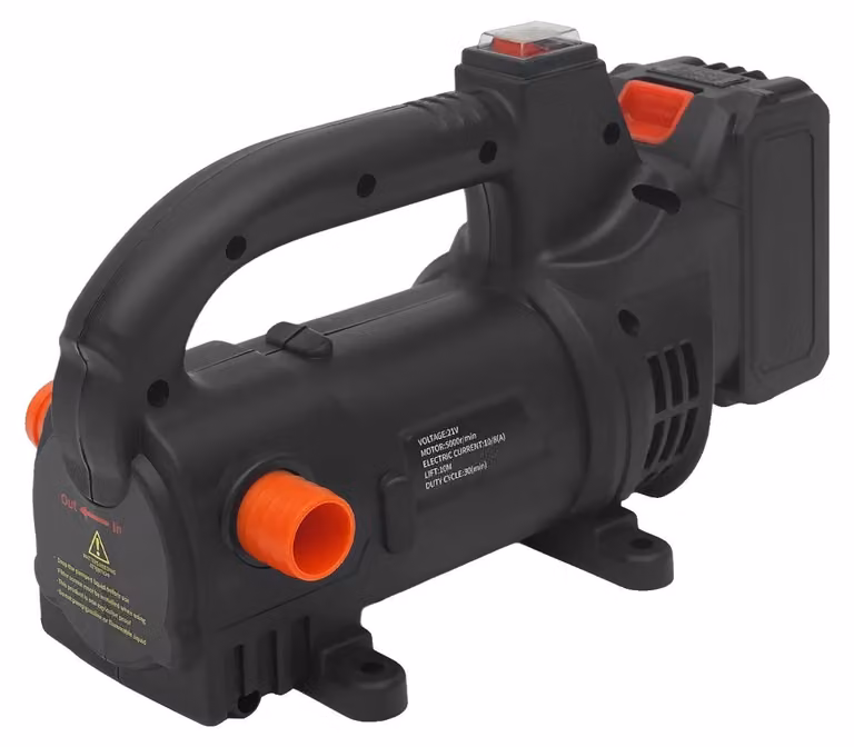 Trasferimento elettrico per pompa dell'olio, potenza 200W, portata 40 litri/minuto, colore nero