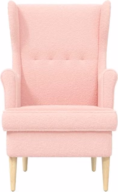 Poltrona | Sedia Relax Rosa Boucl¨¦