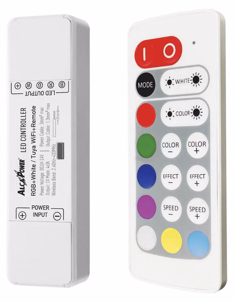 Telecomando per controllo remoto delle strisce led Smart Tuya RGB-W