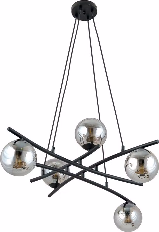 Lampada a sospensione ESSA 5 GRAFIT Emibig 1203/5