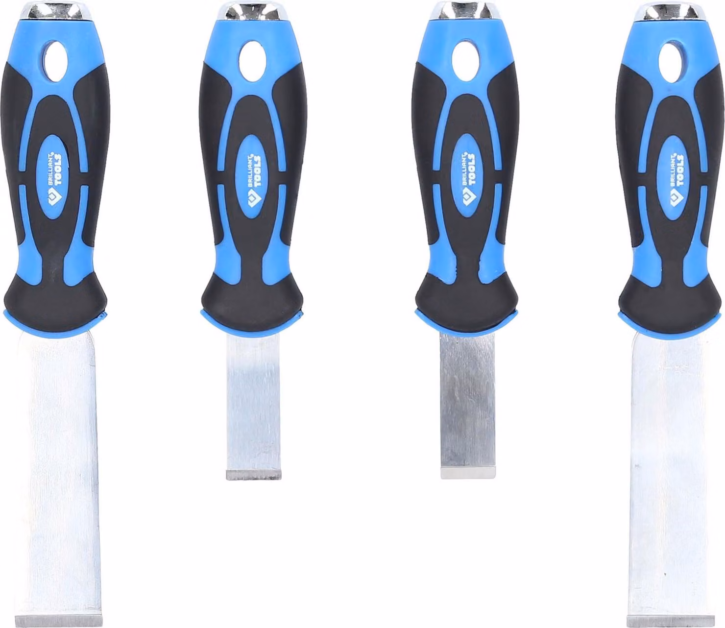 BRILLIANT TOOLS Set di raschietti universali 4 pezzi - BT101930