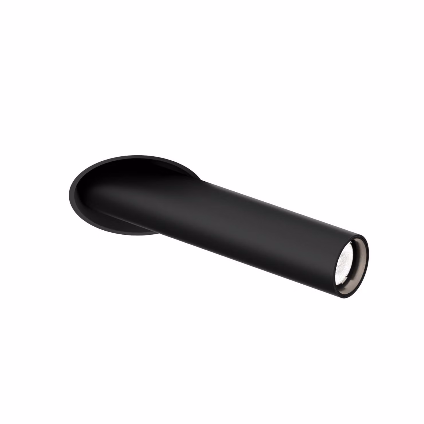 Wever & Ducré Lighting WEVER DUCRÉ LED da incasso Match Sneak senza cornice, nero, 2.700K trimless, Nero, Soggiorno / Sala da pranzo, Alluminio, Moderno