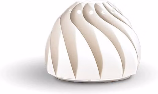 Lampada da tavolo ricaricabile Rose Polilux Linea Zero bianca con luce LED dimmabile