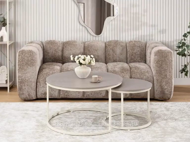 Set da tavolino JACEK - beige / crema