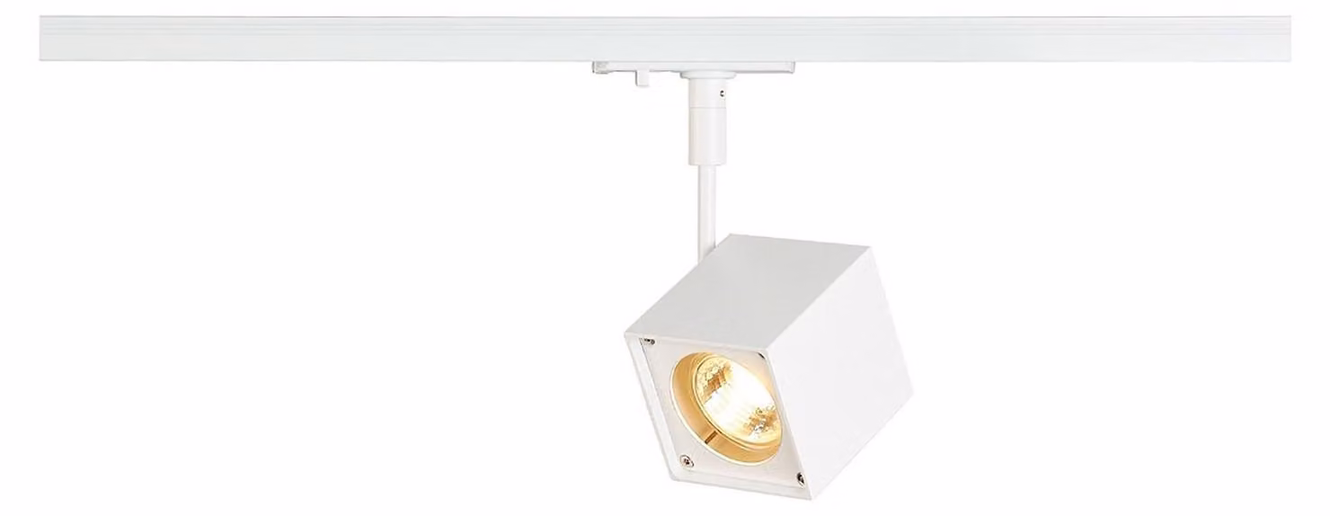 SLV ALTRA DICE Spot, angolare, bianco, GU10, max. 50W, incl. adattatore 1P