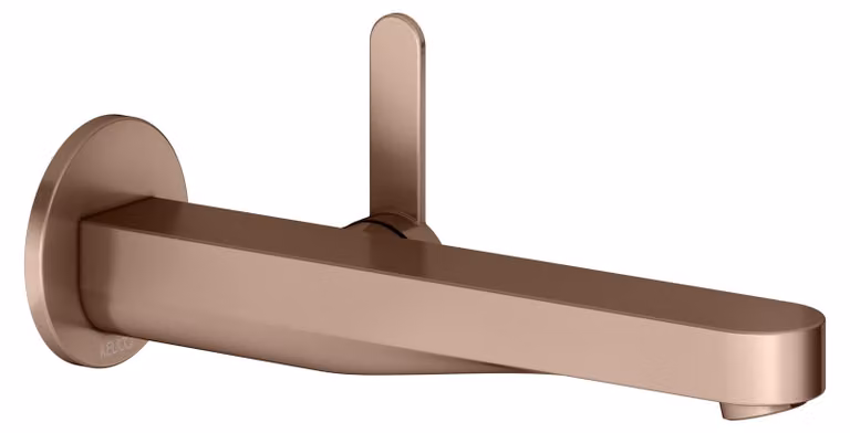 KEUCO IXMO Flat Mitigeur monocommandé encastré pour lavabo, 225mm, rosace ronde, 59516291301, 59516291301