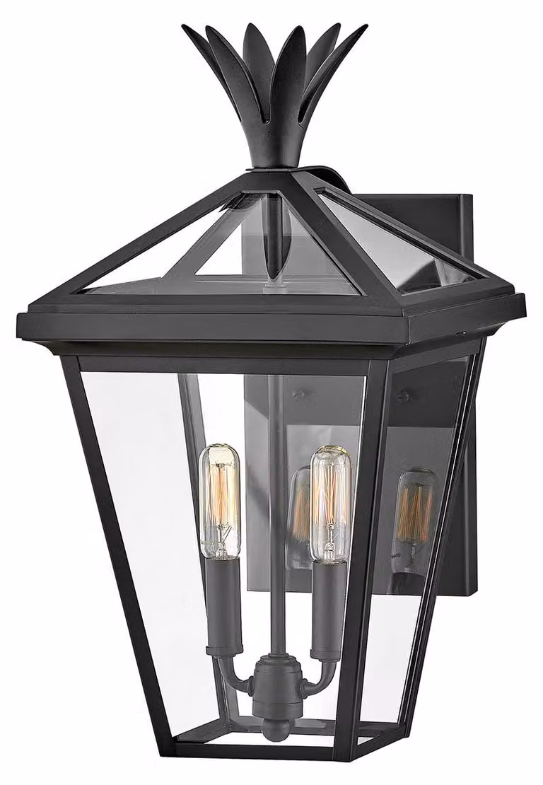 Palma, lampada da parete per esterni in nero IP44 HK-PALMA-M-BK