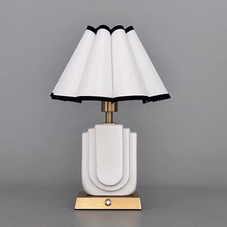 Lampade da tavolo a LED in Vetroceramica (a batteria e con alimentazione di rete)