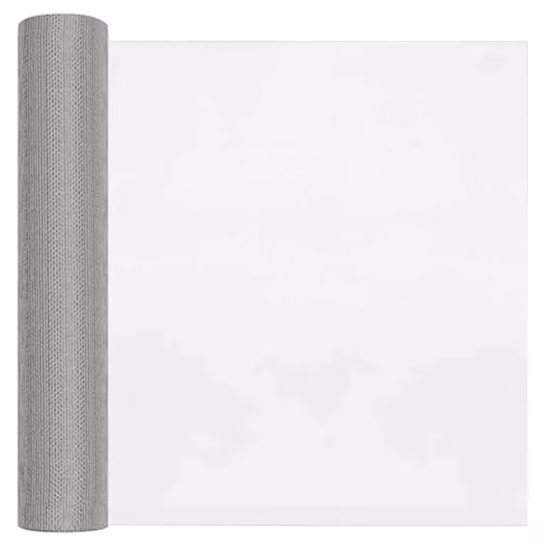 Rete per schermatura vidaXL in acciaio inox 304 color argento, L: 40 cm, P: 500 cm