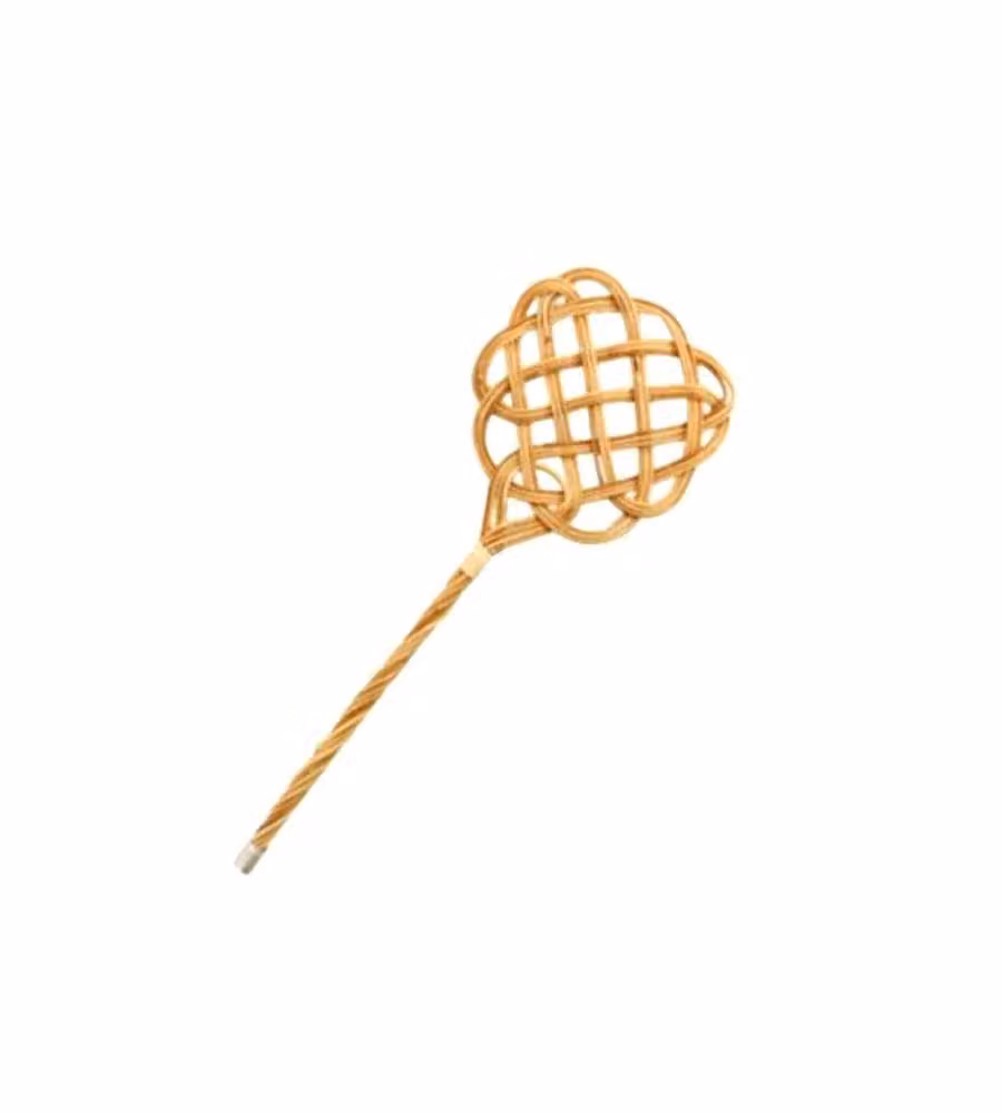 Battipanni in Giunco Intrecciato - 70 cm