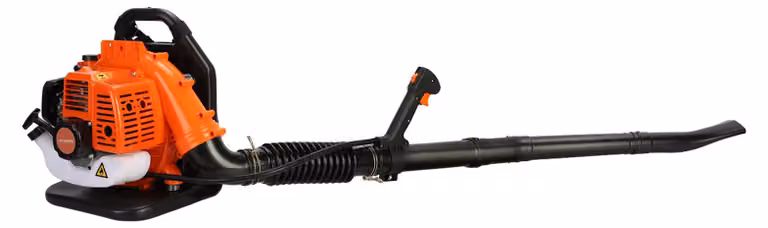 Soffiatore a zaino, motore a benzina, 52cc, 1,25 kW, serbatoio da 1,2 litri, ABS, metallo