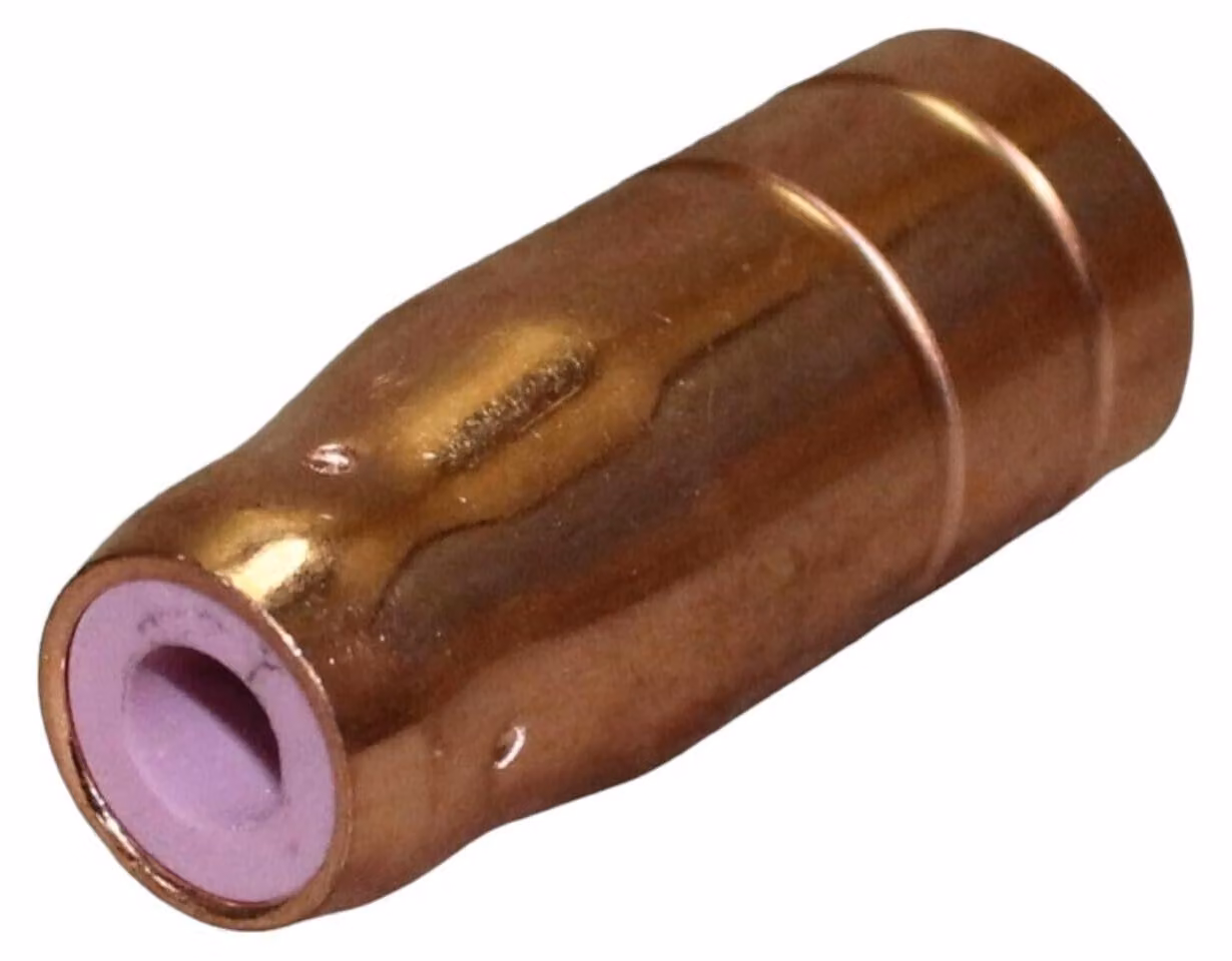 Ugello di saldatura per processi MIG/MAG, compatibile con torce di tipo 14/15/150