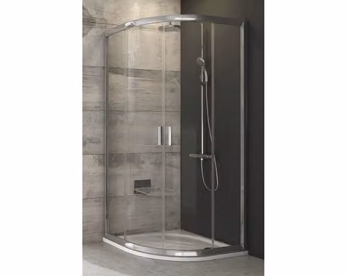 Cabina doccia Ravak Blix BLCP4-80 cromo lucido doppia porta 3B240C00Z1