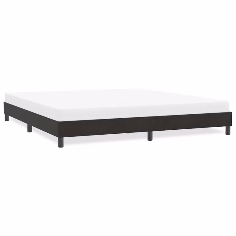 vidaXL Giroletto senza Materasso in Velluto Nero L/P/H: 200 x 220 cm