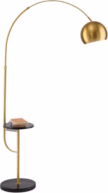 Piantana Contemporanea Tableau Metallo Ottone 1 Luce E27 Ip20