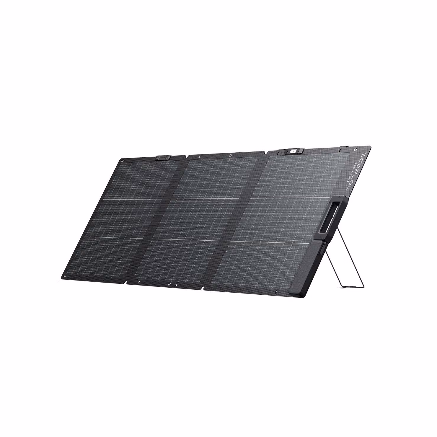 EF EcoFlow 160 W: pannello solare portatile leggero, design bifacciale, celle solari di tipo N, efficienza fino al 25%, supporto, cavo XT60 integrato
