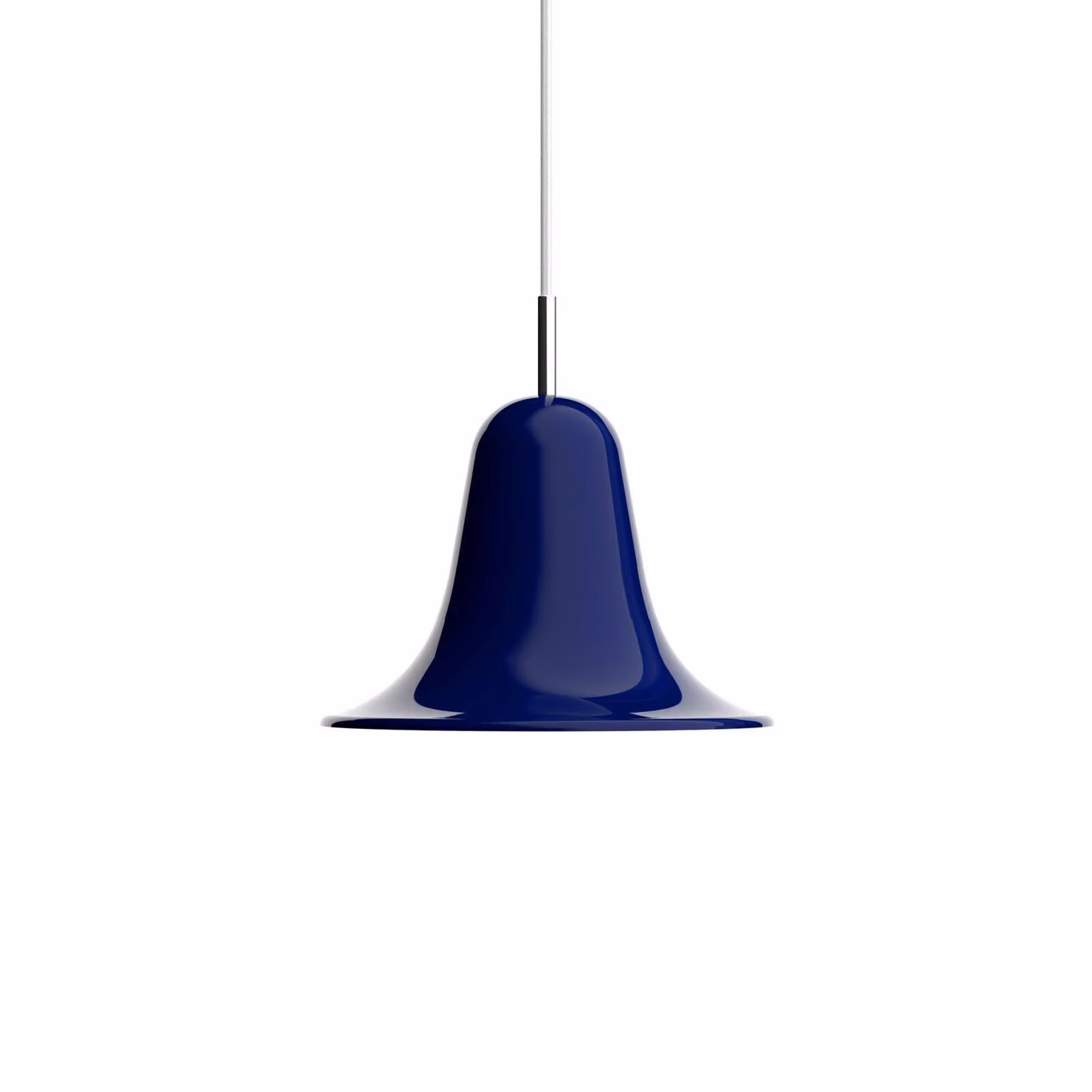 Verpan Lampada a sospensione Pantop, dimmerabile, Blu, Soggiorno / Sala da pranzo, Metallo, Design, Lampada a sospensione