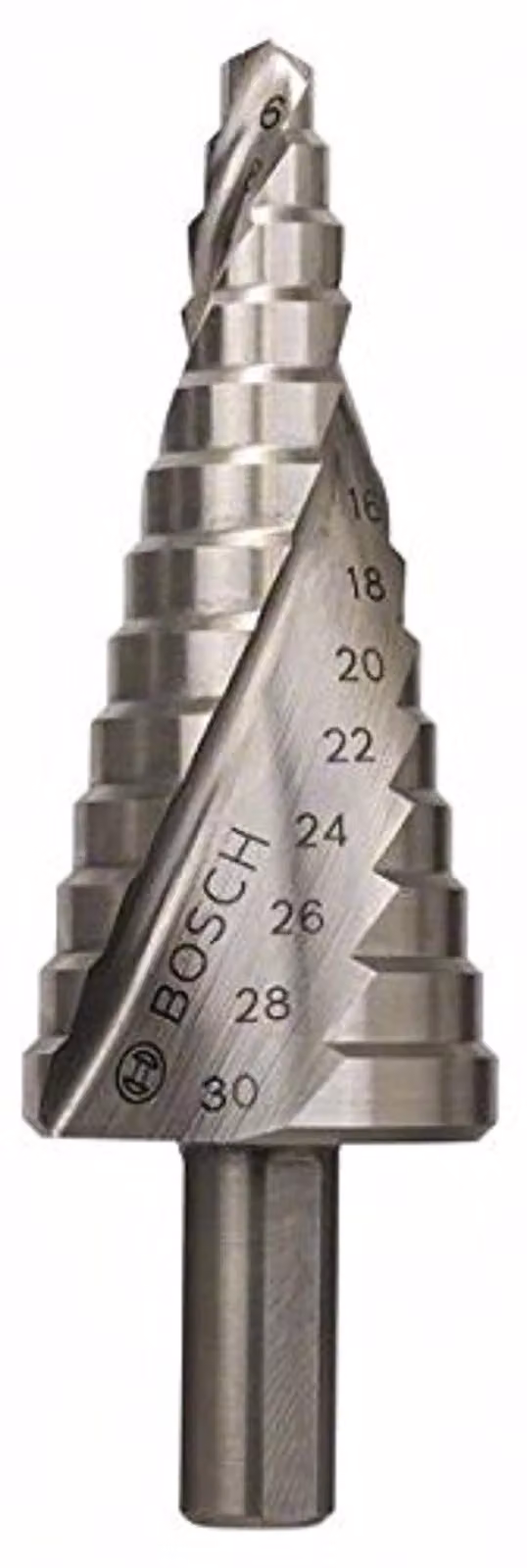 Bosch 1 trapano a percussione HSS a passo 13 cilindri 6-30 mm