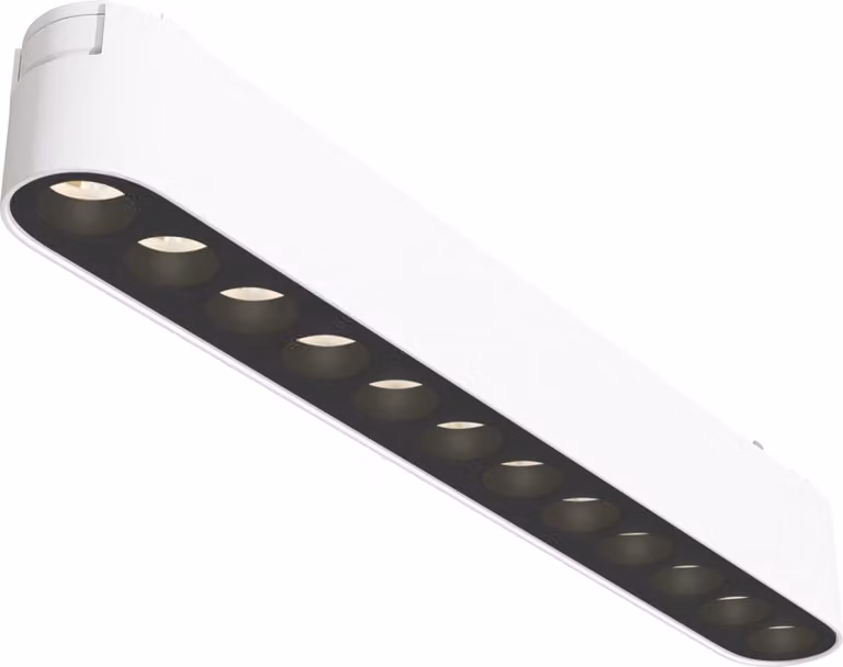 Maytoni Points sistema di binari magnetici RADITY 48V Luce a binario LED 12W Bianco 90Ra Bianco caldo