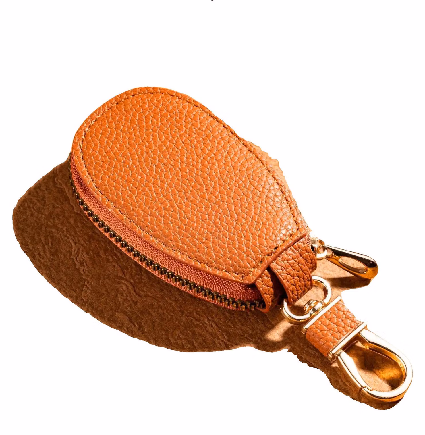 Organizzatore per chiavi, contenitore multifunzionale, design elegante, color marrone chiaro