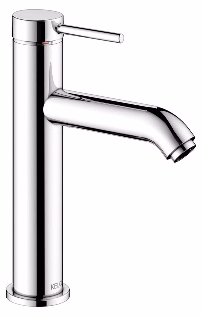 KEUCO IXMO Soft Mitigeur monocommandé pour lavabo 130, sans vidage à tirette, saillie 129mm, 59501012101, 59501012101