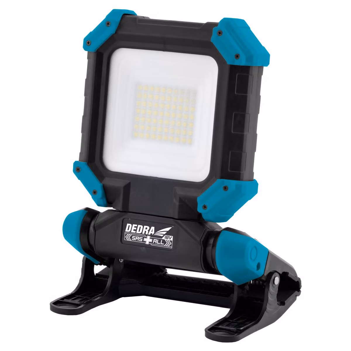 18V Dedra Sas+All Lampada Da Officina A Batteria Ded6906 1800Lm, 70 Diodi Smd