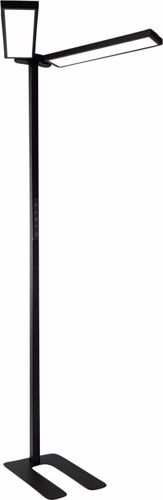 LUXULA Lampada da terra per ufficio a LED, up/down, 120W, 4000K, EEK: F, 8500lm, IP20, dimmerabile, nero