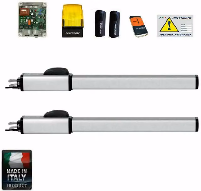 KIT OLEODINAMICO IDRAULICO OLIO 230V X CANCELLO A BATTENTE USO INTENSIVO PH1 240