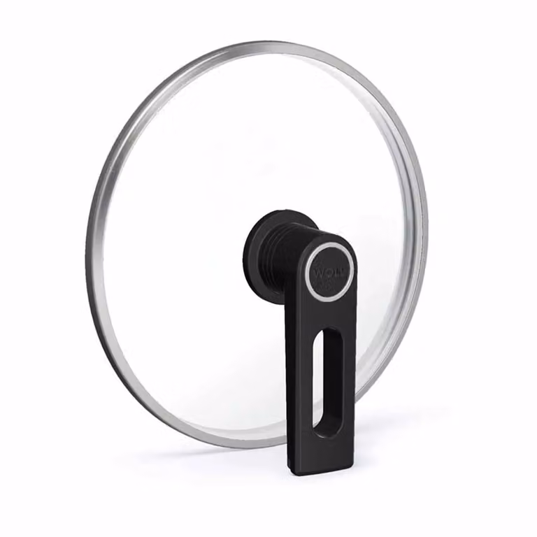 Coperchio in vetro universale completo Woll Smart, diam 28cm
