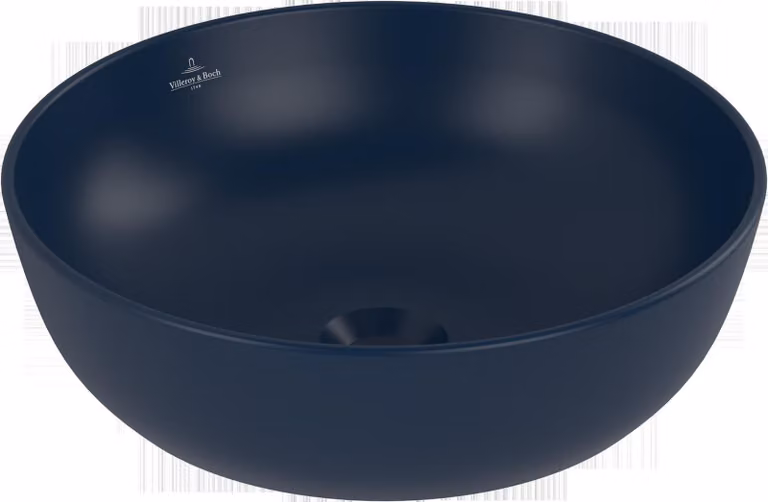 Villeroy & Boch Artis, lavabo à poser, rond, sans trop-plein, 430x430mm, 417943R6, 417943R6