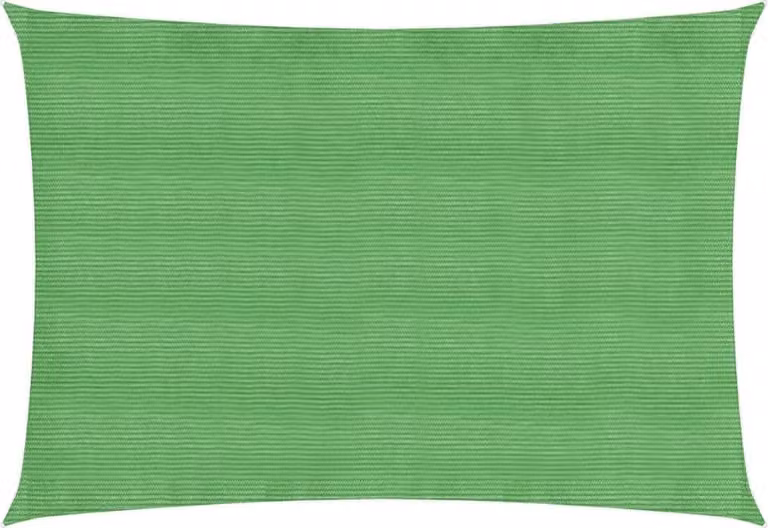 Vela Parasole 160 g/m² Rettangolare Verde Chiaro 2,5x5 m HDPE