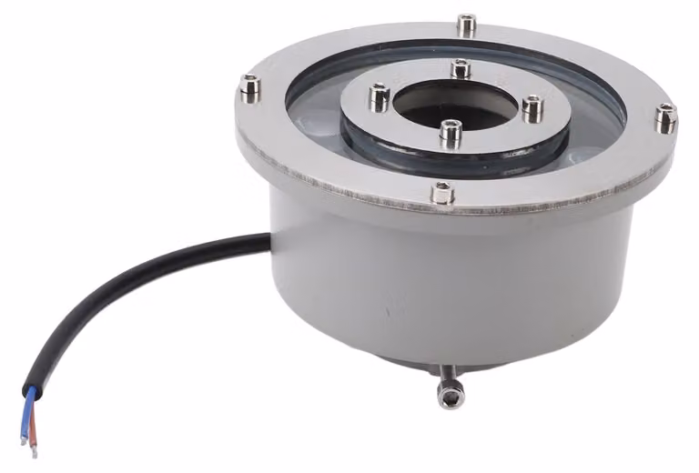 Luce LED per fontana, acciaio inossidabile, alta luminosità, sommergibile, faretto subacqueo per esterni, bianco, 6 W