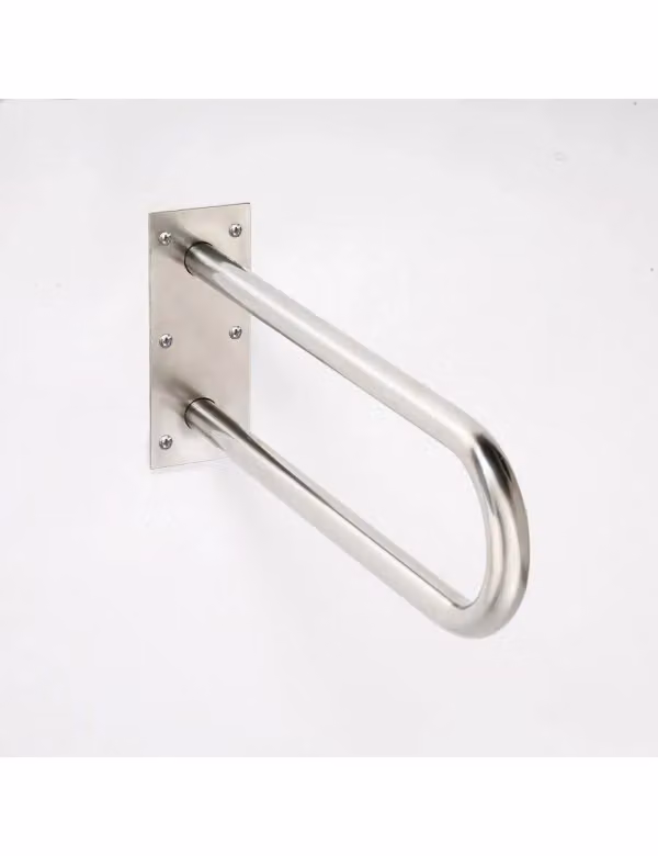 Maniglione di sollevamento a forma di U Bemeta HELP 600 in acciaio satinato argento L: 61 cm, P: 25 cm, H: 10 cm – 2