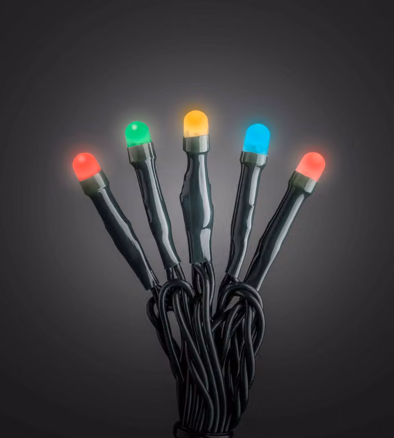 Konstsmide Micro LED, smerigliato, saldato