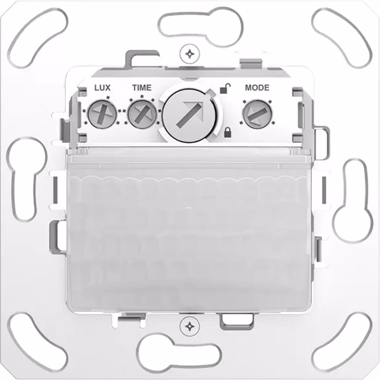 Theben theMura S180-100 B UP, piastra centrale, design interruttore necessario, 1 pz.