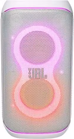 Jbl partybox club 120 speaker wireless bluetooth portatile per feste con giochi di luce, bianco - JBLPBCLUB120SWEP