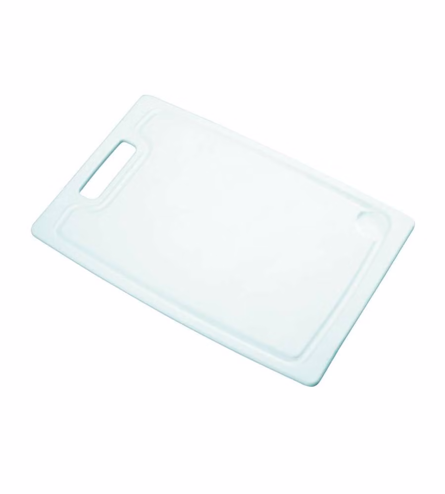 Tescoma Tagliere Rettangolare Presto 30x20 cm Bianco in Plastica Resistente