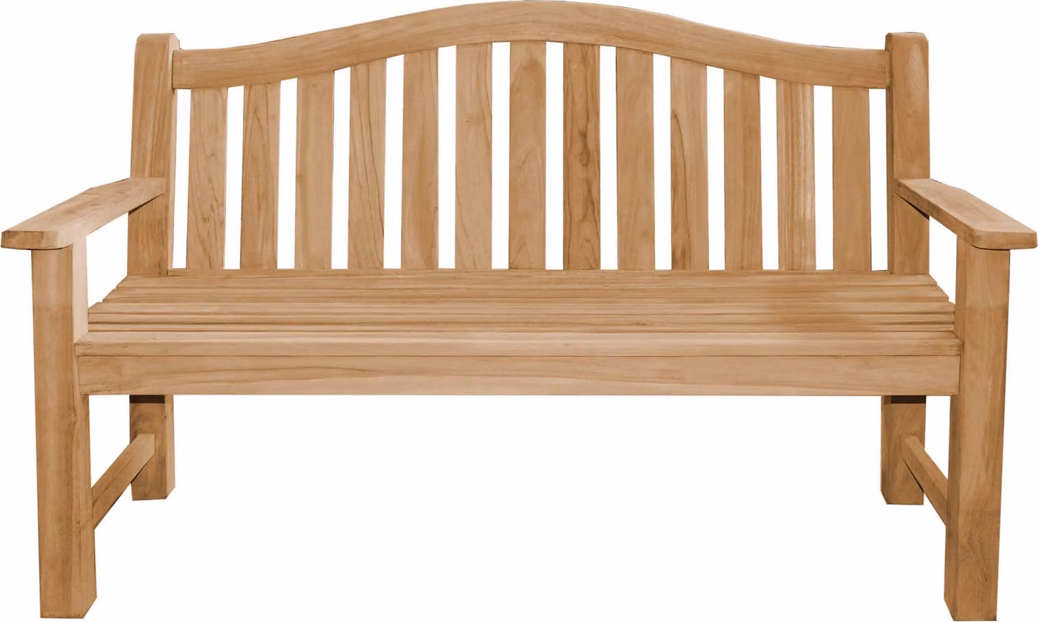 Gartenbank Teakholz Extra Stark Catania 150cm Massivholz Wetterfest
