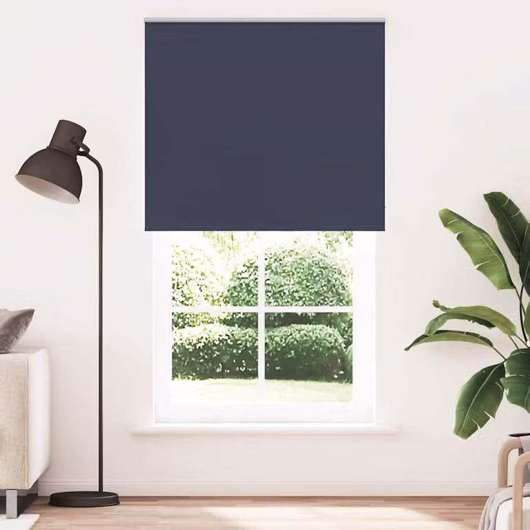 vidaXL Tenda a Rullo Oscurante 130x210 cm Larghezza Tessuto 126,6 cm