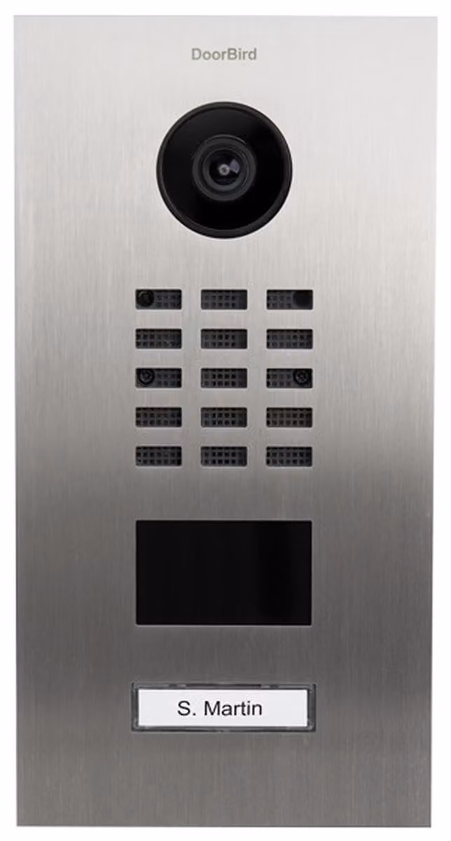 BIRD HOME AUTOMATION DoorBird 423870062 videocitofono IP LAN unità esterna acciaio inox (spazzolato)