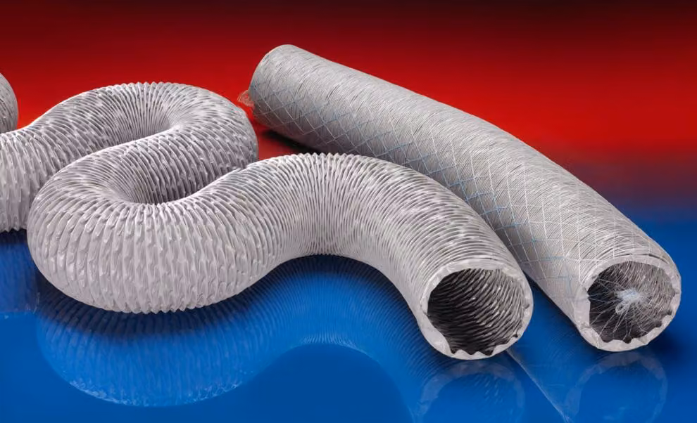 Tubo Norres PROTAPE PVC 371, PVC, grigio, Ø interno 76mmx0,25mm, lunghezza 10m