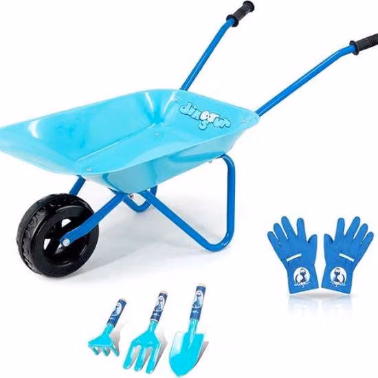 Carrettino per bambini in legno, 60 cm, colorato