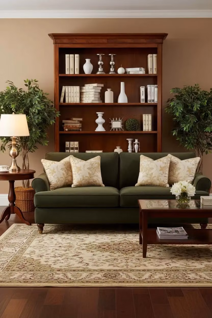 Libreria Arte Povera Bassano in legno e MDF color marrone Mobili 2G L: 163 cm, P: 45 cm, H: 210 cm – 3