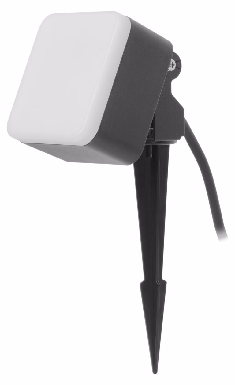 Lampada da esterno a LED C4 Tilt, colore grigio