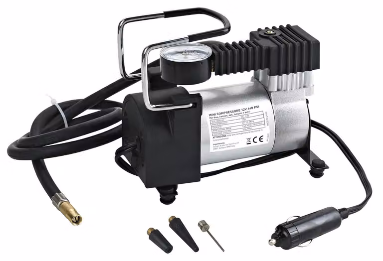 Mini compressore da 12V, 150 PSI, per auto
