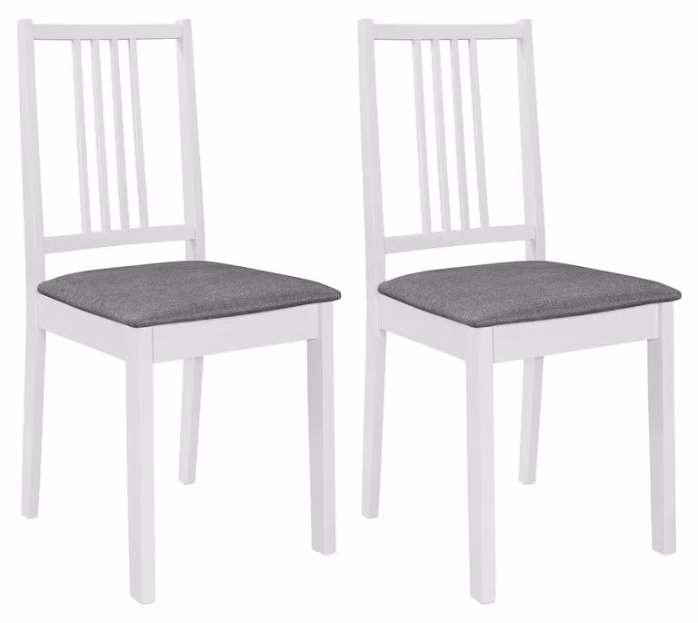 Set di 2 sedie da pranzo dal design moderno