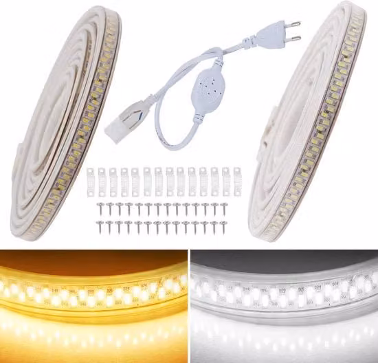 Luminaria LED a LED 5630 SMD 180 LED/metro - Illuminazione molto chiara - IP65 impermeabile all'acqua