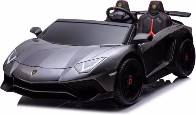 Auto Elettrica per Bambini Lamborghini SVJ 24V Tecnobike Shop - 2 Posti - Grigio