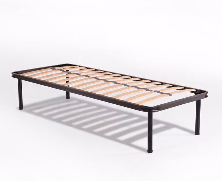 Rete Singola 13 Doghe 80x190 cm FLEXAS13CH con Piedini H 35 cm